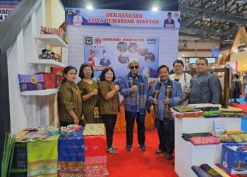 Dekranasda Pematang Siantar Ramaikan INACRAFT 2023 di JCC
