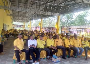 Pengurus DPD Golkar Batu Bara Tolak Penundaan Pemilu dan Proporsional Tertutup