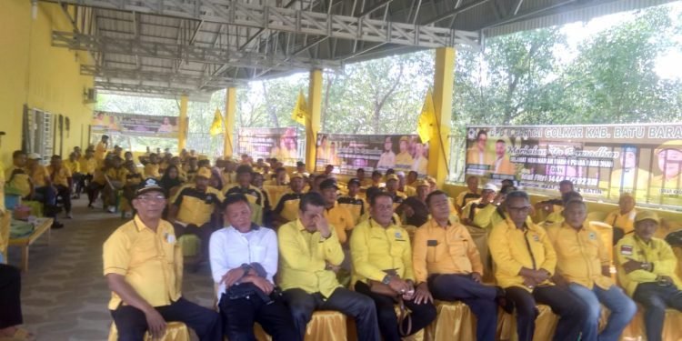 Pengurus DPD Golkar Batu Bara Tolak Penundaan Pemilu dan Proporsional Tertutup