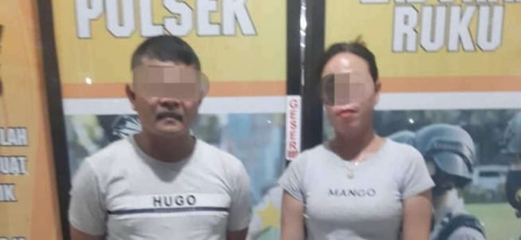 Waduh!! Pasutri Ini Ditangkap Unit Reskrim Polsek Labuhan Ruku, Ini Kasusnya