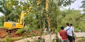 Bupati dan Kapolres Batubara,Tinjau Aliran sungai penyebab Banjir ke Pemukiman Warga