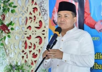 Zahir Hadiri Peringatan Isra mi’raj Desa Antara
