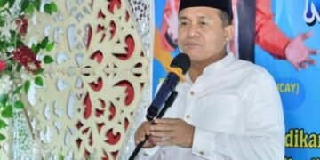 Zahir Hadiri Peringatan Isra mi’raj Desa Antara