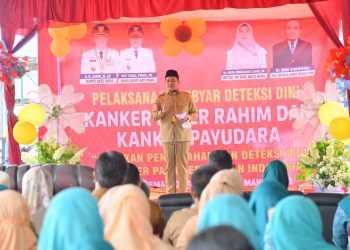 Bupati Zahir Buka Gebyar Deteksi Dini Kanker Wujud Program IVA