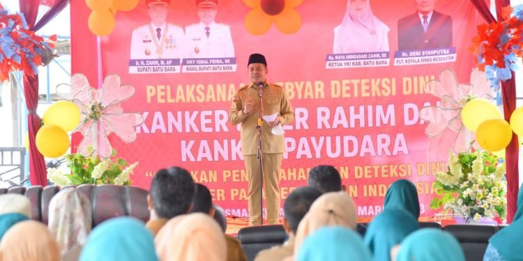 Bupati Zahir Buka Gebyar Deteksi Dini Kanker Wujud Program IVA