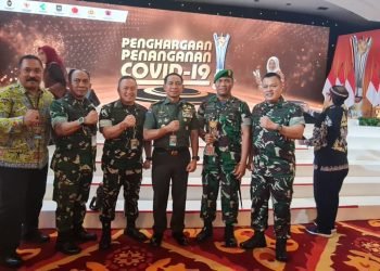 Kodam I/BB Terima Piagam Penghargaan PPKM Award 2023 dari Pemerintah RI