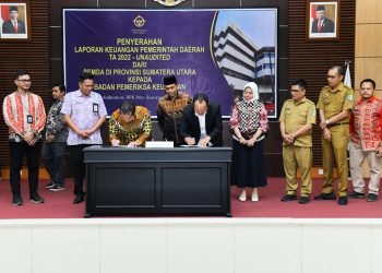 BPK RI Perwakilan Sumut Apresiasi Pemkab Batu Bara Serahkan LKPD Unaudited TA 2022 Tepat Waktu
