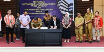 BPK RI Perwakilan Sumut Apresiasi Pemkab Batu Bara Serahkan LKPD Unaudited TA 2022 Tepat Waktu