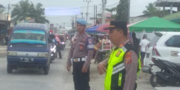 Polsek Labuhan Ruku Bersama Forkopimca Melakukan Pengaman Ramadhan