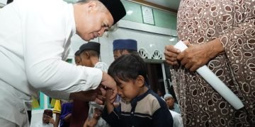 Bupati Zahir Safari Ramadhan Perdana di Kecamatan Medang Deras