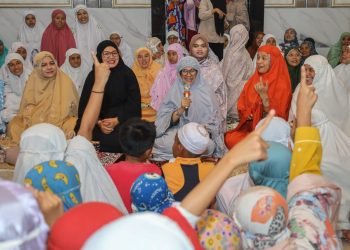 dr Susanti Lanjutkan Safari Ramadhan di Masjid Amalliyah Jalan Teratai