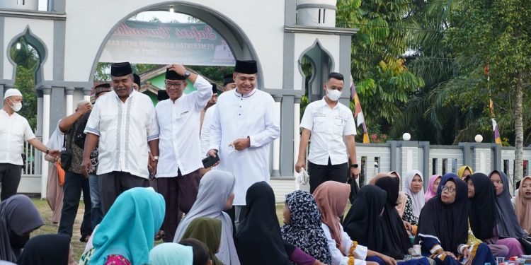 Warga Desa Sumber Padi Antusias Sambut Tim Safari Ramadhan