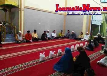 Camat Tanjung Tiram Dampingi Zahir Safari Ramadhan di Masjid Saydina Abu Bakar