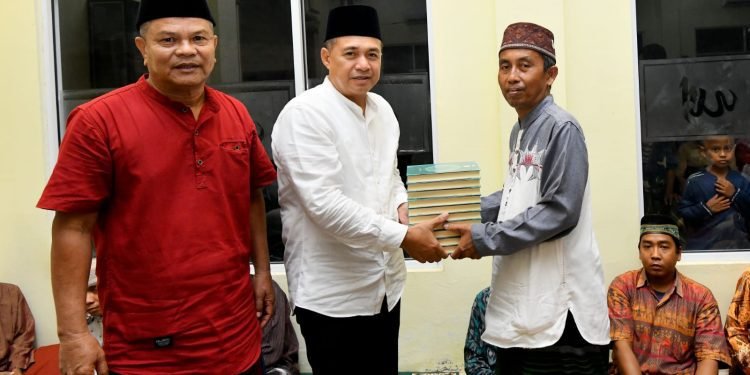 Malam ke-16 Ramadhan, Bupati Zahir Safari ke Desa Sumber Tani