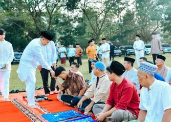 Pemkab Batu Bara Menunaikan Shalat Idul Fitri 1 Syawal 1444 H