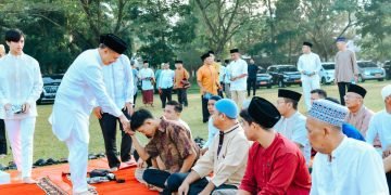 Pemkab Batu Bara Menunaikan Shalat Idul Fitri 1 Syawal 1444 H