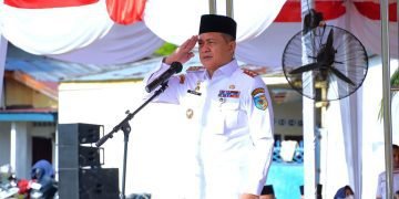 Hari Pertama Masuk Kerja, Zahir Irup Pimpin Apel