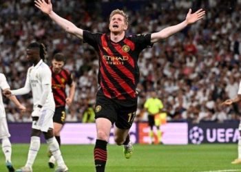 Real Madrid lawan  Manchester City berakhir imbang 1-1