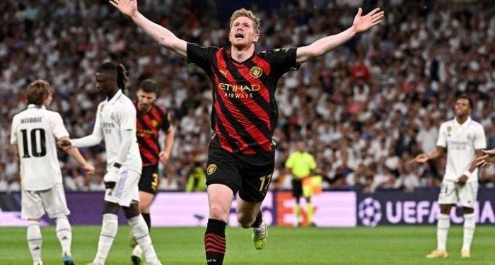 Real Madrid lawan  Manchester City berakhir imbang 1-1