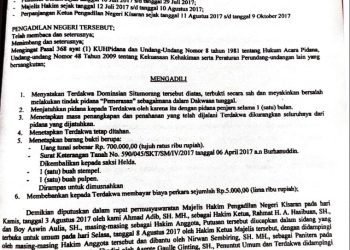 Dua Mantan Kades dan Satu Warga telah Selesai Jalani Hukuman Kurungan dengan Ikhlas