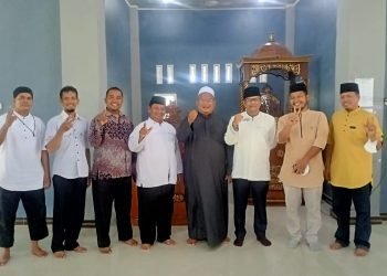 Bupati Batubara Hadiri Halal biHalal Pesantren Darul salam Guntur