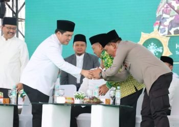 Kapolda Sumut hadiri satu abad NU di Ponpes Mustafawiyah Madina