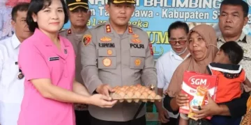 Kapolres Simungun AKBP Ronald FC Sipayung Peduli Terhadap Program Pencegahan Stunting