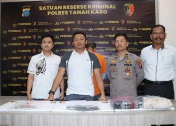 Perampok Klinik di Berastagi di ringkus Polres Tanah Karo