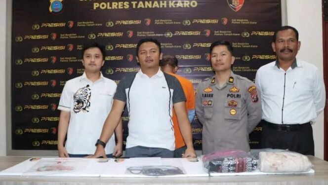 Perampok Klinik di Berastagi di ringkus Polres Tanah Karo