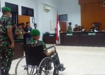 Bawa 75 kg Sabu dan 40.000 Butir Ekstasi Divonis Seumur Hidup 2 Oknum TNi