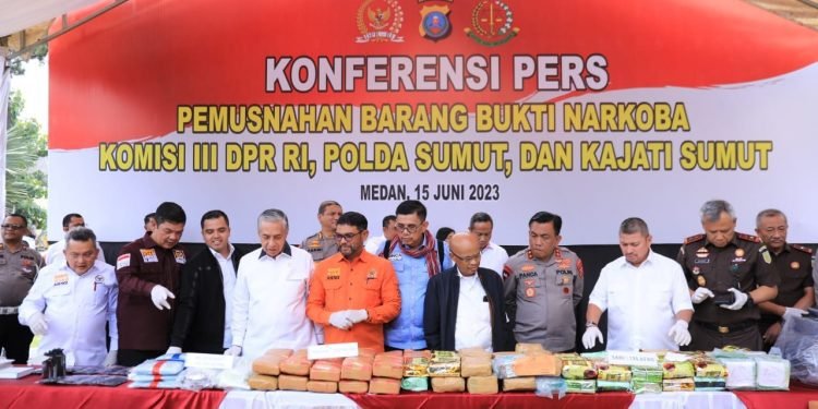 Komisi III DPR RI Dukung Kapolda Sumut Tindak Tegas Judi dan Narkoba