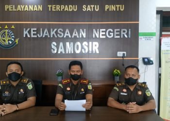 Kejari Samosir tetapkan rekanan & PPK  Jalan  Sebagai Tersangka Korupsi