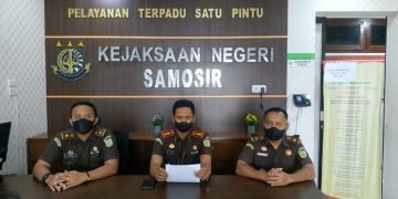 Kejari Samosir tetapkan rekanan & PPK  Jalan  Sebagai Tersangka Korupsi