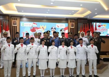 Kapolresta Barelang Ikuti Upacara Hari Lahir Pancasila Tahun 2023