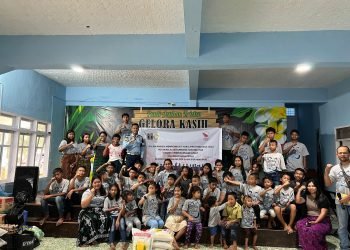 Peduli Sesama, Rutan Humbahas Berbagi Bersama Panti Asuhan Gelora Sukamakmur