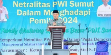 Sosialisasi Netralitas Pemilu 2024, Bupati Zahir Meminta Wartawan tidak Menerbitkan Berita Hoax