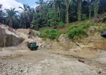 Galian C Diduga Ilegal di Kelurahan Gurilla, Luput dari Pantauan Polres Pematang Siantar