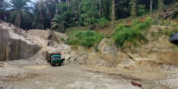 Galian C Diduga Ilegal di Kelurahan Gurilla, Luput dari Pantauan Polres Pematang Siantar