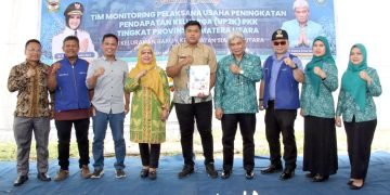 PKK Kategori UP2K Kelurahan Baru Kecamatan Siantar Utara Dimonitoring Tim PKK Sumut