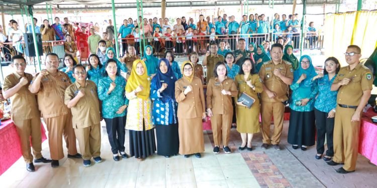 Dihadiri Walikota, TP PKK Sumut Monitoring PAAR di Kelurahan BP Nauli