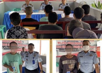 Pastikan WBP Bersih Narkoba, Lapas Kelas IIA Sibolga Rutin Test Urine    