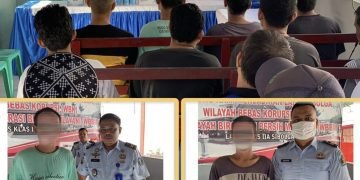 Pastikan WBP Bersih Narkoba, Lapas Kelas IIA Sibolga Rutin Test Urine