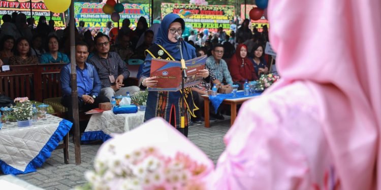 1.068 Murid PAUD SAB Dilepas Serentak, dr Susanti Nilai Perkembangan PAUD di Pematang Siantar Terus Meningkat