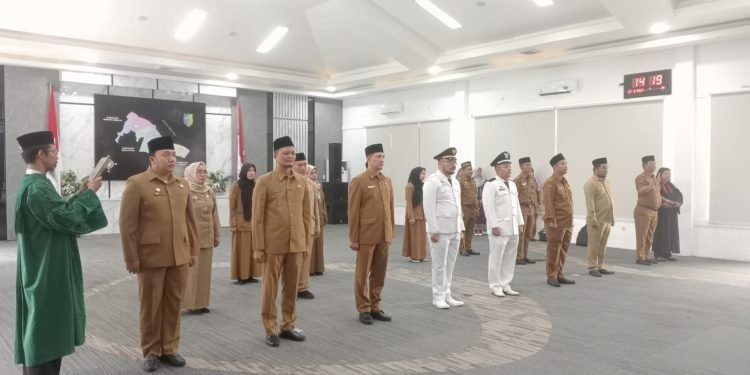 Bupati Batu Bara Lantik Pejabat Eselon III & IV 