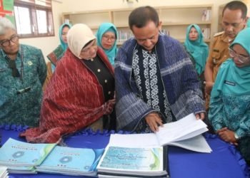 TP PKK Sumut Monitoring Tata Tertib Administrasi PKK Kelurahan Naga Pitu