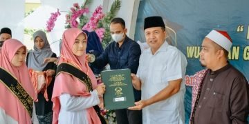 Hadiri Wisuda Ponpes Al- Mumtaz, Bupati Batu Bara Berpesan Tingkatkan Pendidikan