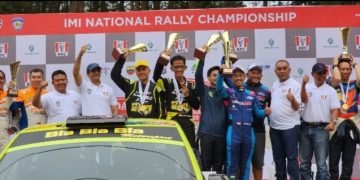 Ungguli 38 Perally, Musa Rajekshah Juara KFC Danau Toba Rally 2023