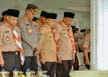 Kontingen Kwarcab Pramuka Batu Bara Persembahkan Tari Kolosal Pada Pembukaan Raimuna Daerah Ke- VIII Sumut