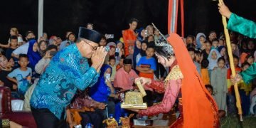 Penutupan Pentas Seni Budaya Batu Bara Tampilkan Berbagai Etnis