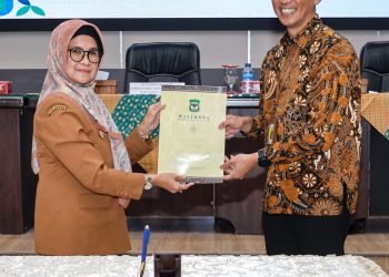 dr. Susanti Tandatangani Nota Kesepakatan Tentang Forum Kerjasama Peningkatan Kualitas Pengelolaan Keuangan Pemerintah Pusat dan Pemerintah Daerah